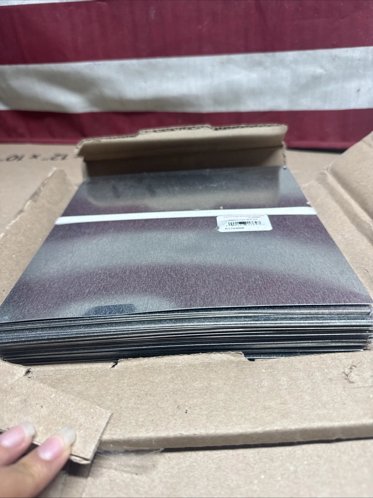 100Pack 8 in. x 8 in. Flat Galv Step Flashing