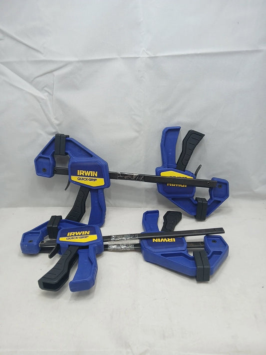 Quick-Grip Irwin 53006 Micro Clamp (1 x This pack contains 4 Spring Clamps)