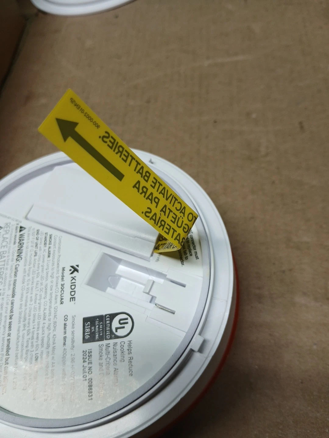 Kidde Smoke & CO Detector, AA Battery, LED, JULY 2024 (900-CUDR)