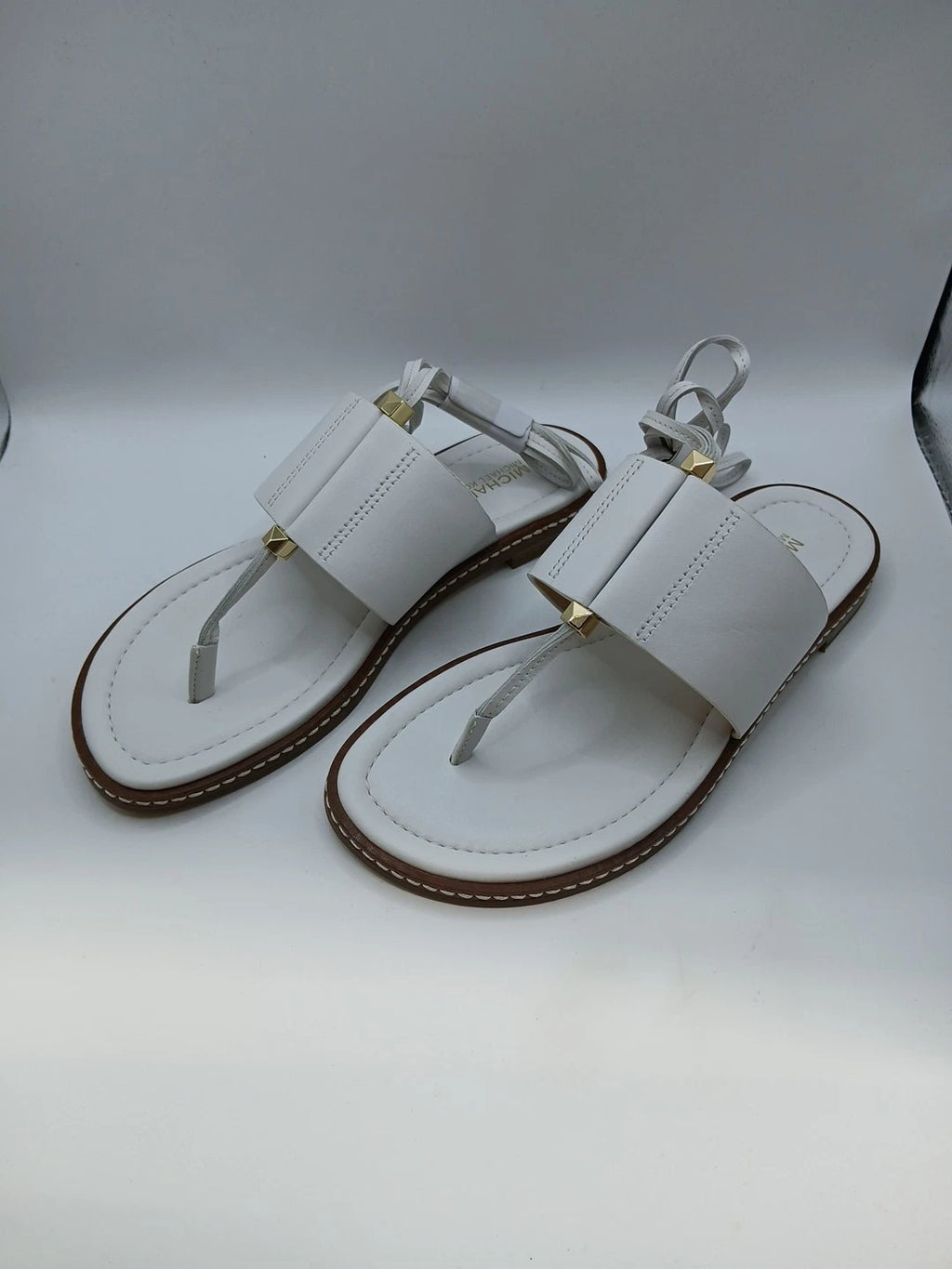 Michael Kors Orig Marlon leather Optic White 5M