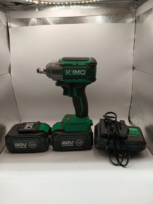KIMO Impact 2 Batteries, 1 Charger, Kimo Carrying Bag.