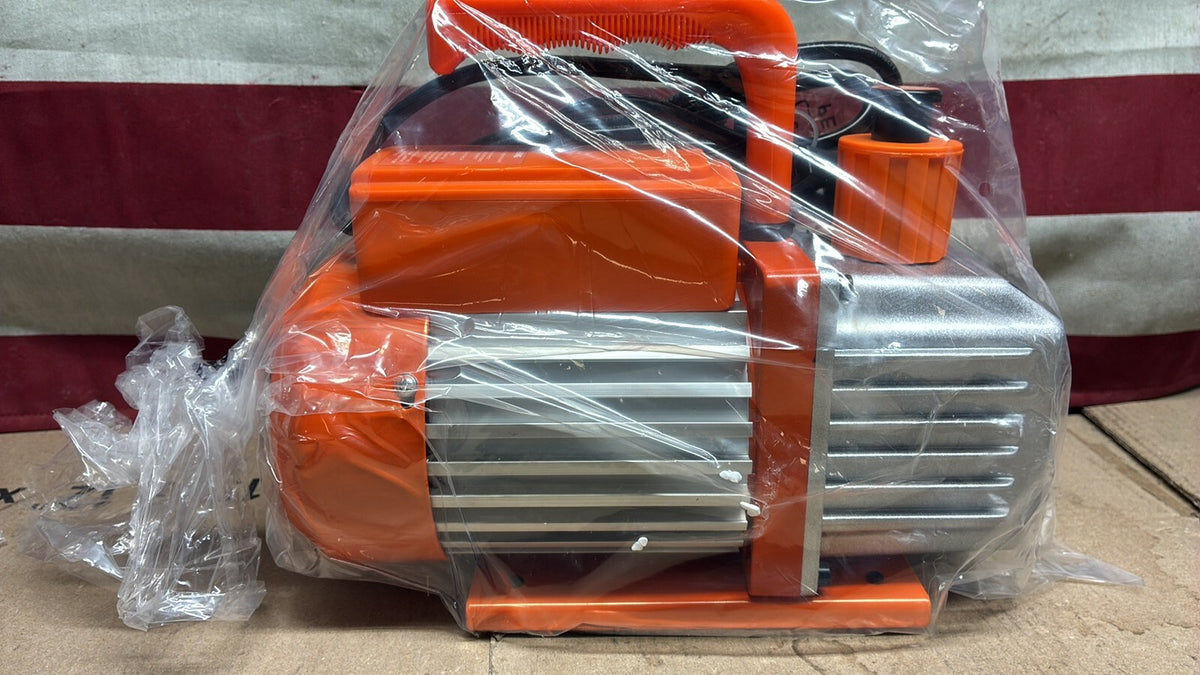 VEVOR VP135 4 CFM 1/3 HP HVAC Single Stage Rotary Vane Vacuum Pump