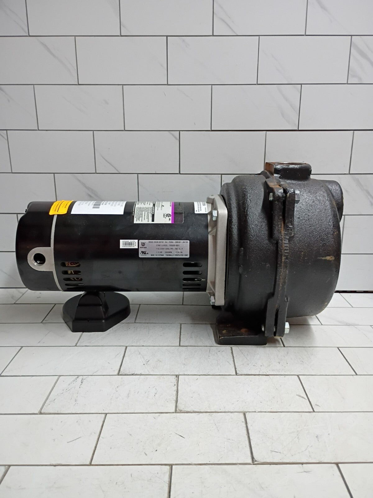 Wayne WLS150 1-1/2HP 230V Cast iron Lawn Irrigation Sprinkler pump FOR PARTS ONL