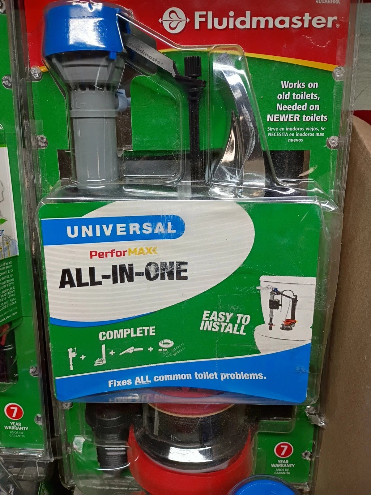 12pk Fluidmaster Universal Complete Toilet Rebuild Repair Kit 10" H 400ARHRK| OB
