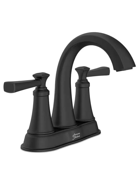 American Standard Rumson 4 in. Centerset 2-Handle Bathroom Faucet in Matte Black