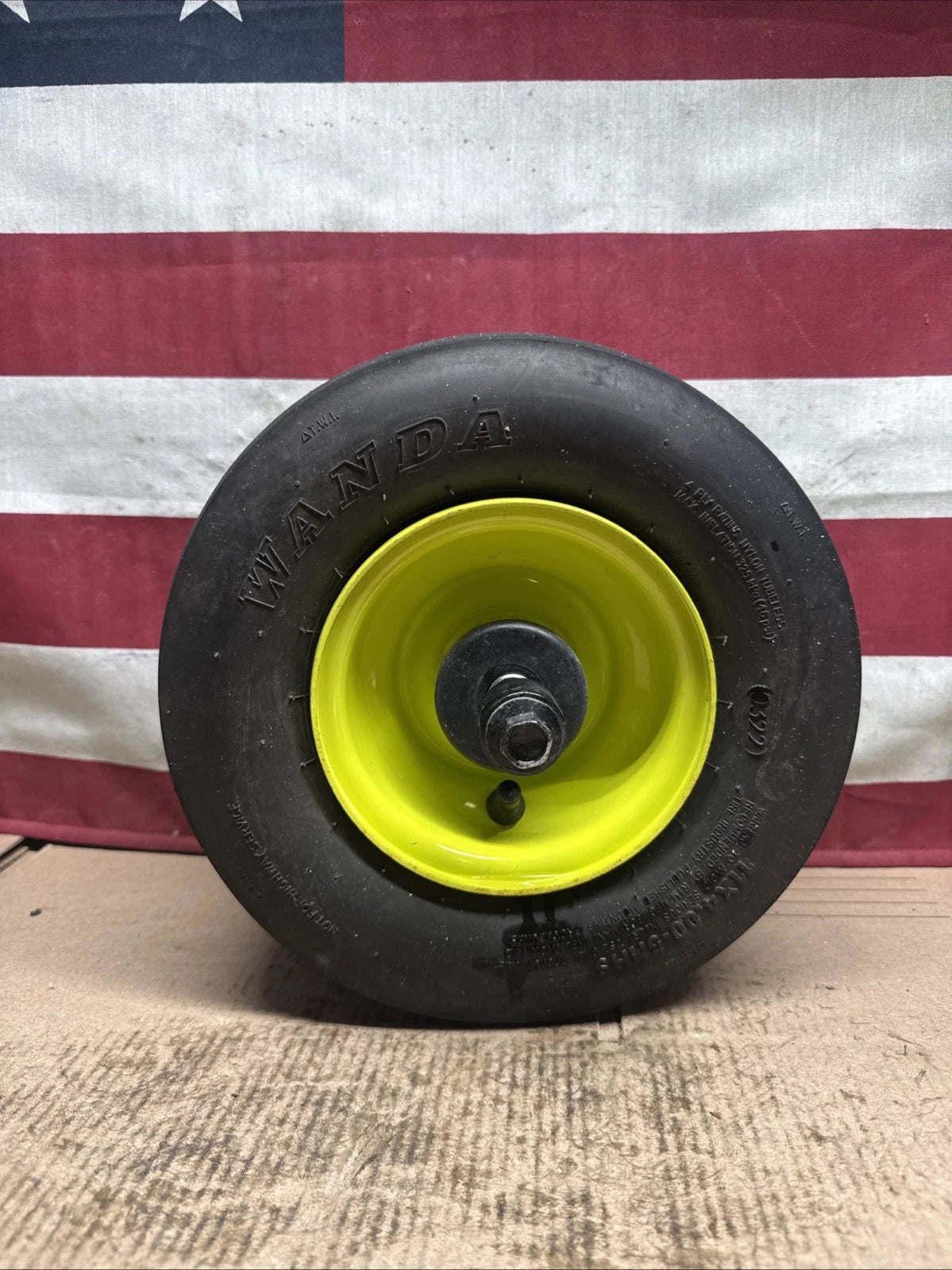 Front Wheel & Tire for Ryobi Z30Li 80v Zero Turn Mower