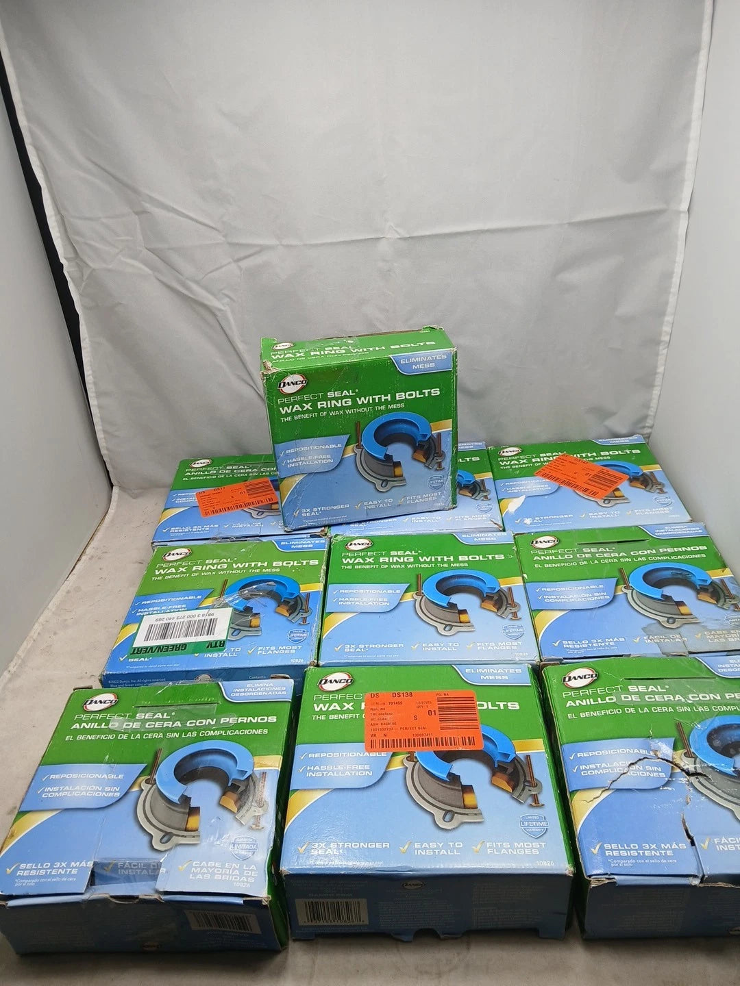 Danco Seal Toilet Wax Ring without Bolts (10826X) *NO BOLTS* WAX RING ONLY