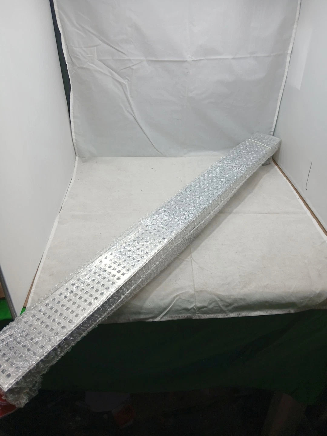 Oatey Designline,36 in Stainless Steel Linear Shower Drain with Square Pattern