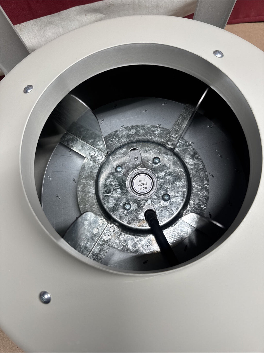 Tjernlund M-6 Metal High Pressure In-Line Duct Booster Fan 530 CFM 6" Duct