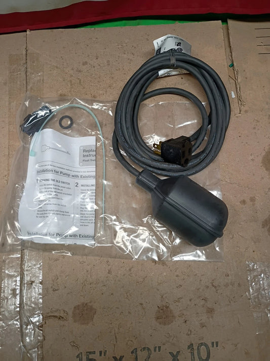 EVERBILT Piggyback EBFSWPB Sump Pump Float Switch, 8ft Cord, 1001 098 860, OB