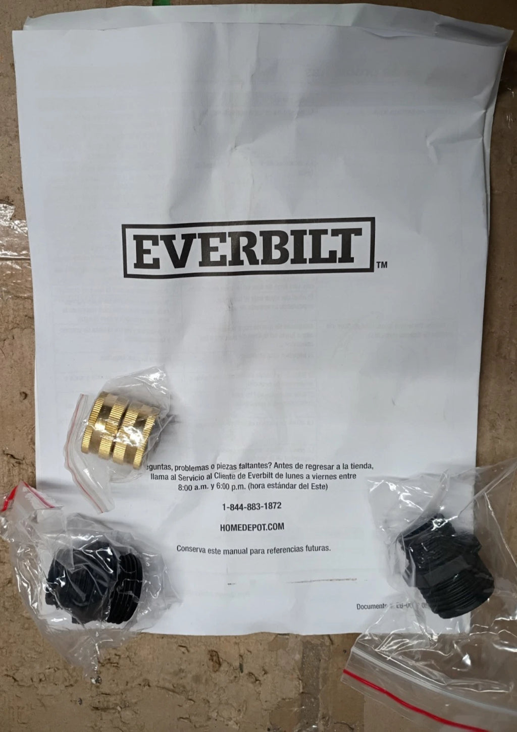EVERBILT HD60SS 1 HP Stainless Steel Portable Lawn Irrigation Pump Open Box