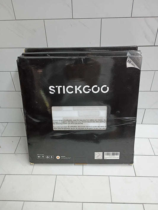 3pk of 10 Sheets Stickgoo X003EEPU69 Peel & Stick Tiles Kitchen & Bathroom OB