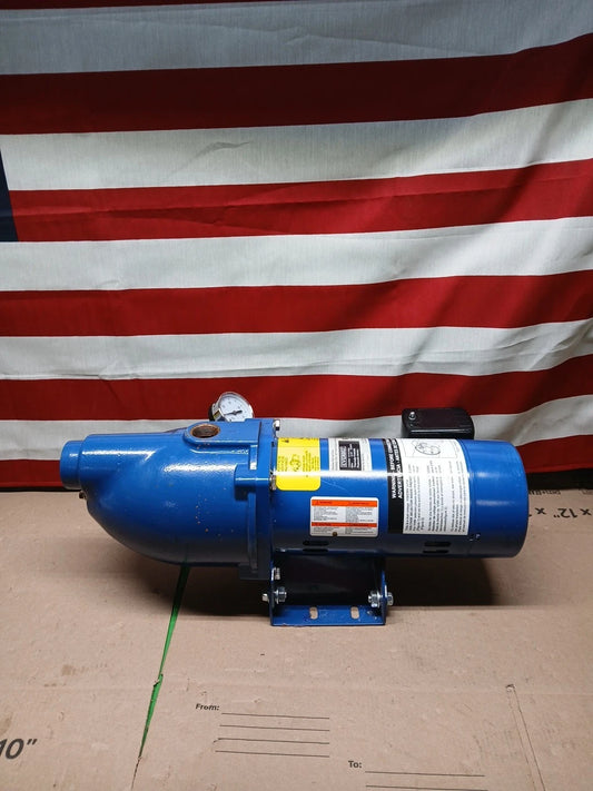 Everbilt Shallow Well Jet Pump Cast Iron 1/2HP HDSWJ5, Used Or For Parts Only