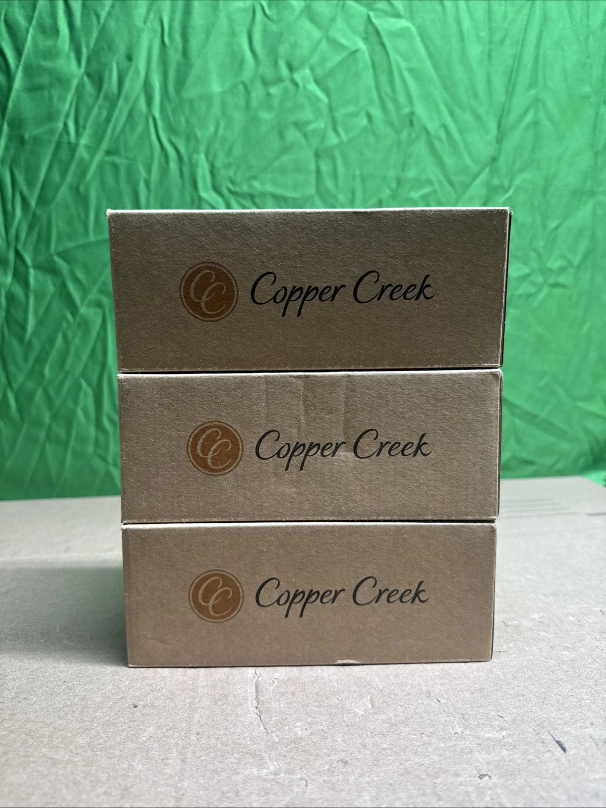 3 Pack Copper Creek Egg Passage Hall/ Closet Door Knob In Tuscan Bronze EK2020TB