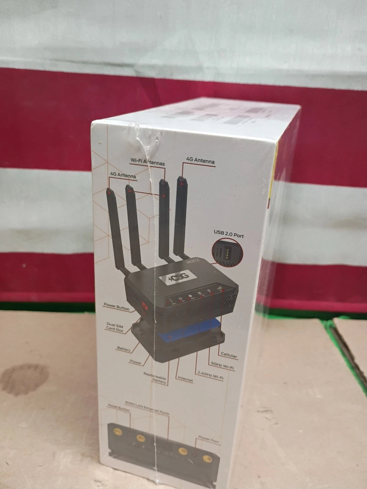 CSG m212 4G LTE Cat12 Cellular Gateway Business or Home Router | Dual-Band WI-FI