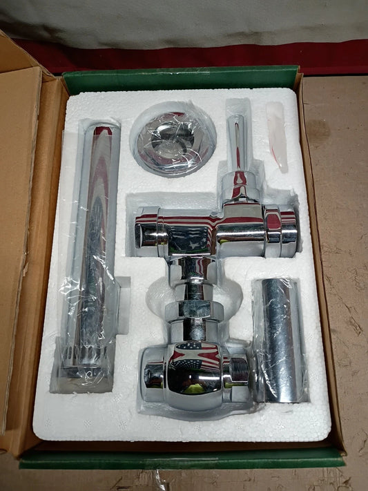 American Standard 6047.121.002 Manual Flush Valve Chrome 11.5" 1.28 GPF Toilet