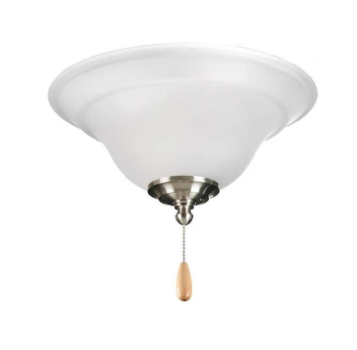 Trinity Collection 2-Light Unfinished Ceiling Fan Light Kit