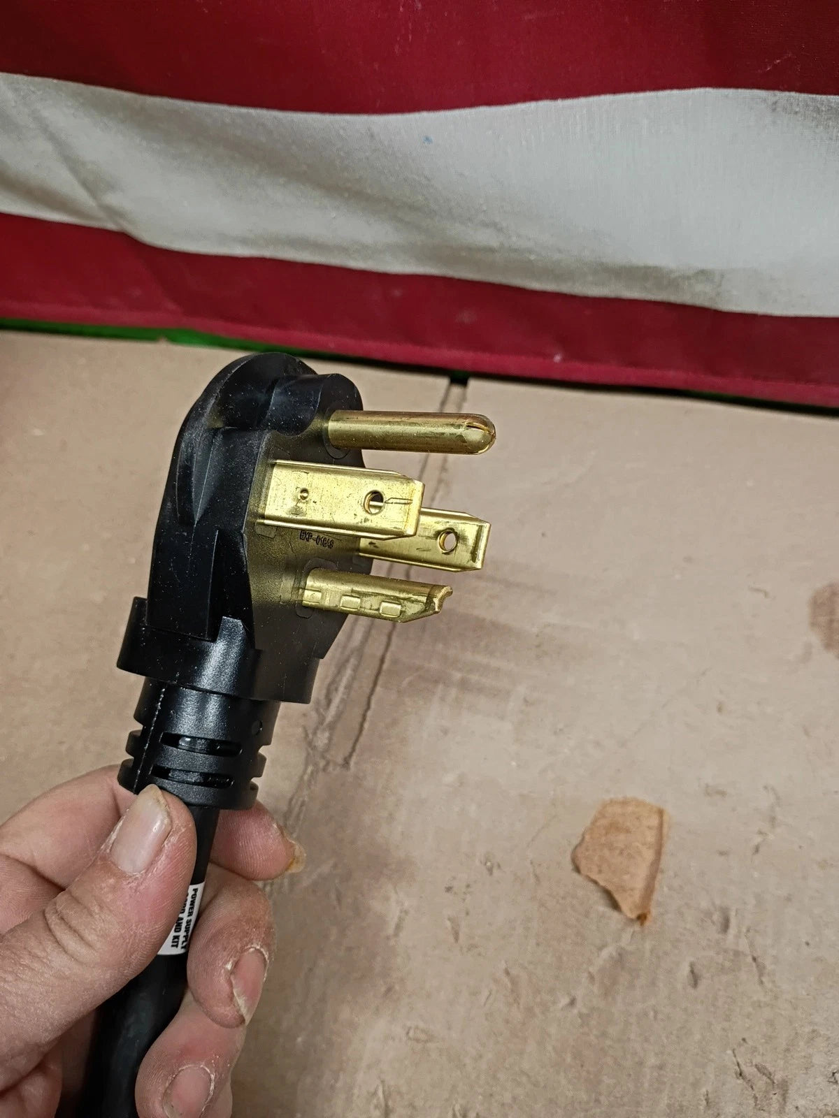 4-Prong Dryer Power Cord 6 ft. 10/4 30 Amp 10 Gauge
