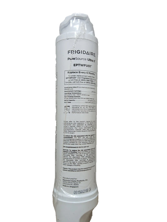 Frigidaire EPTWFU01 Refrigerator Filter for Frigidaire PureSource Ultra II