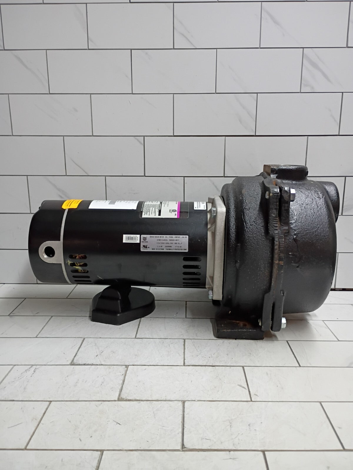 Wayne WLS150 1-1/2HP 230V Cast iron Lawn Irrigation Sprinkler pump FOR PARTS ONL