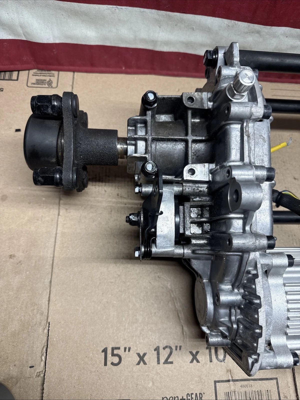 Complete Drive Motor & Transaxle Assembly Ryobi 30" Z30Li 80v Zero Turn Mower