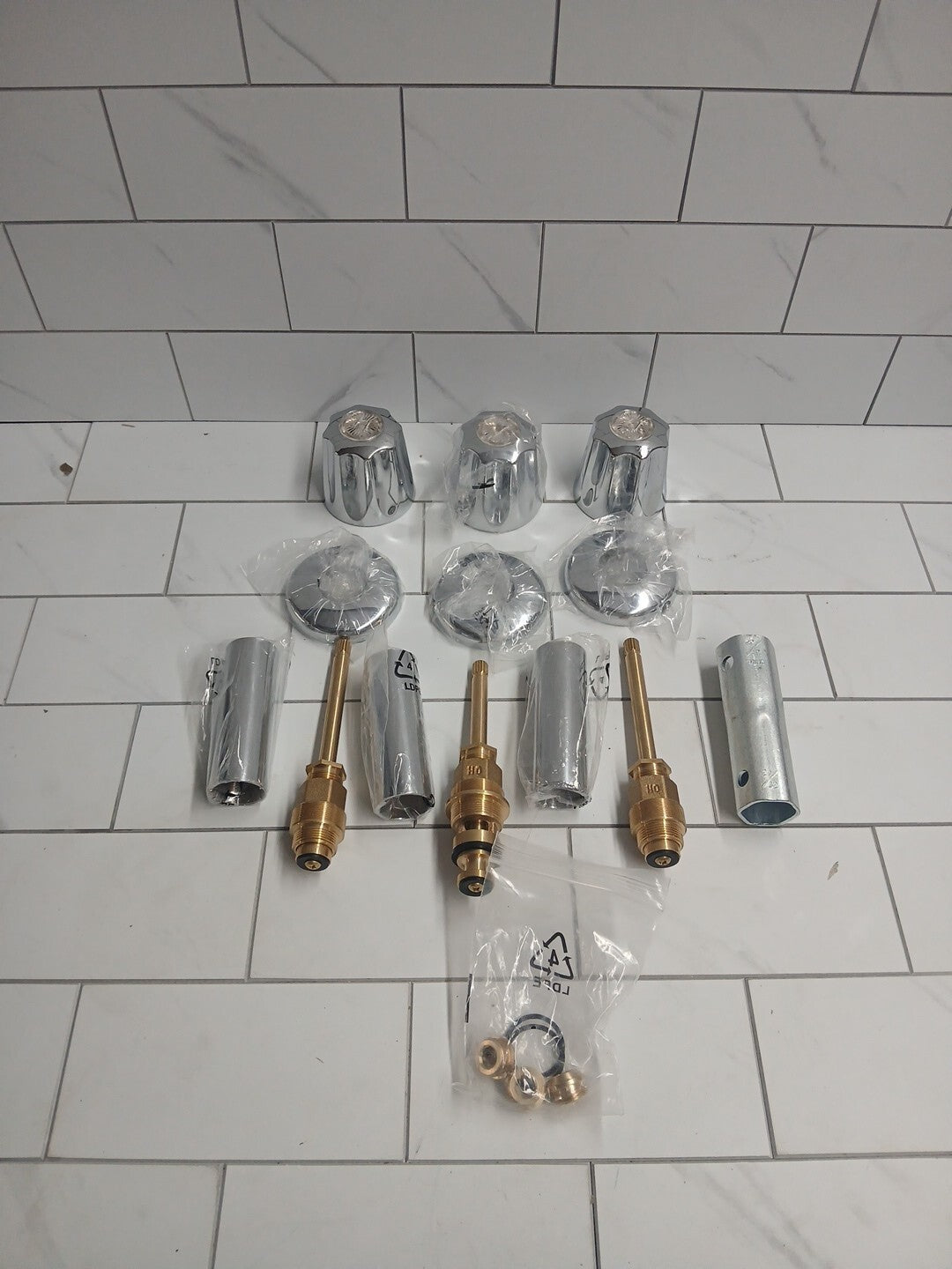 Danco 39617 Tub/Shower Remodeling Kit for Gerber - CHROME  NEW Open Box