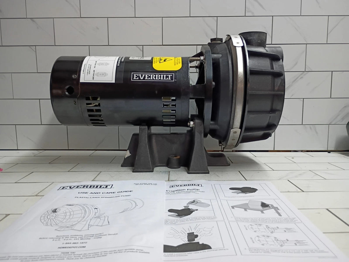Everbilt HDLS15P 1-1/2 HP Plastic Lawn Irrigation Pump PARTS ONLY