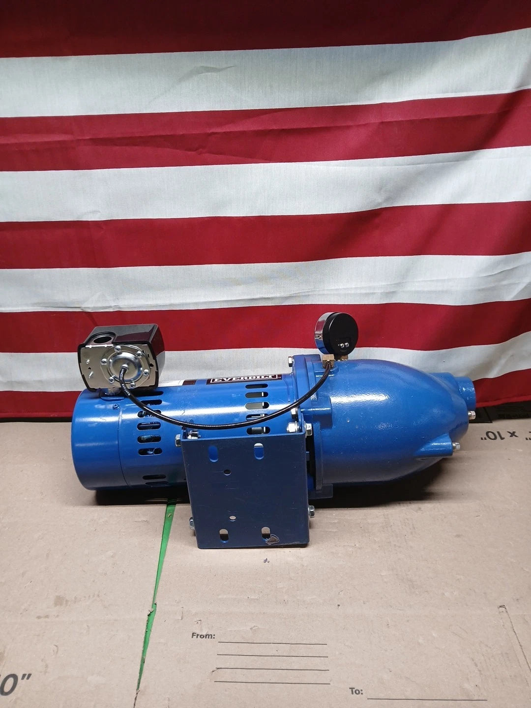 Everbilt Shallow Well Jet Pump Cast Iron 1/2HP HDSWJ5, Used Or For Parts Only