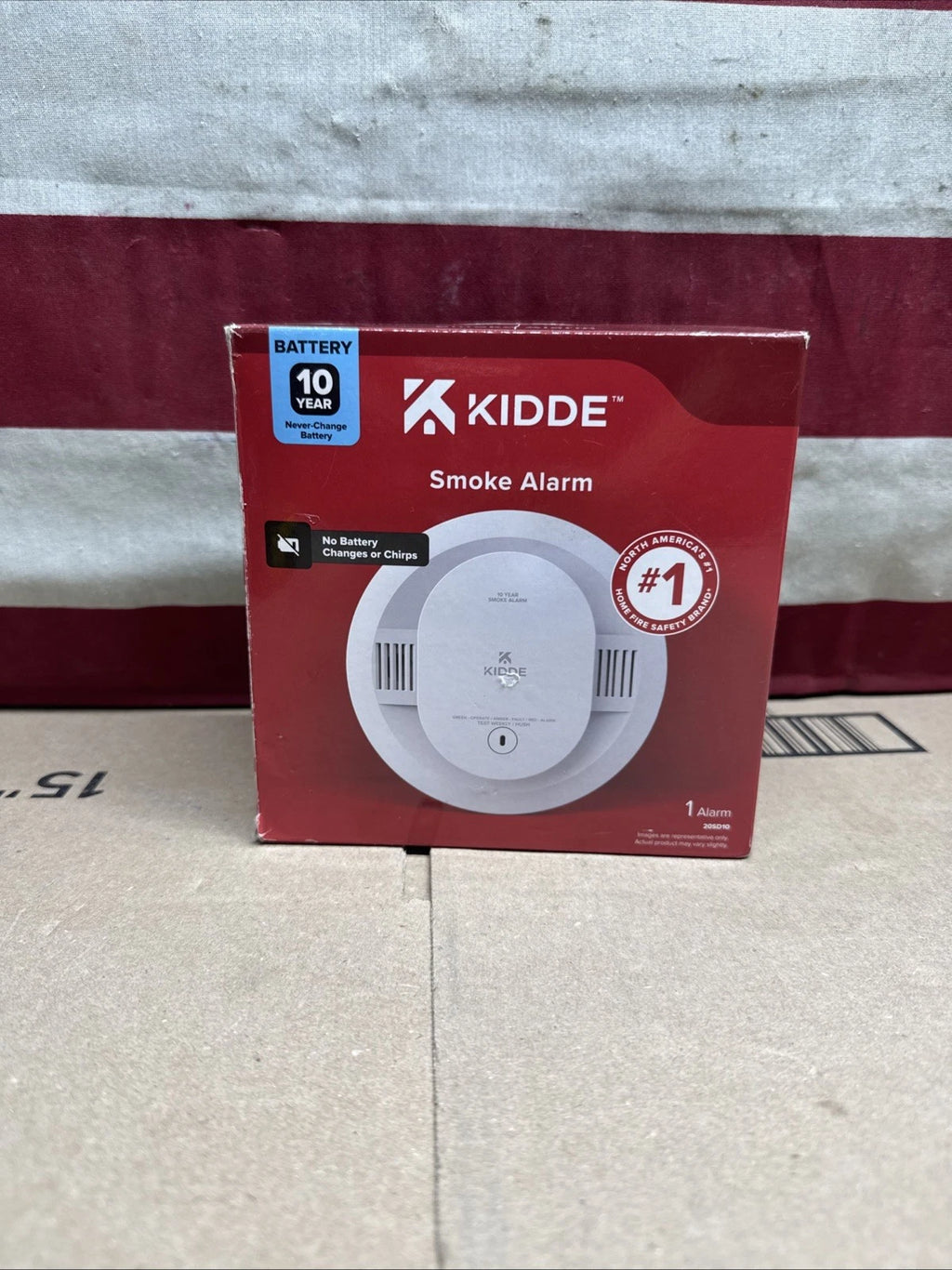 Kidde 20SD10 Hardwired Smoke Alarm 10 Year Battery Interconnectable