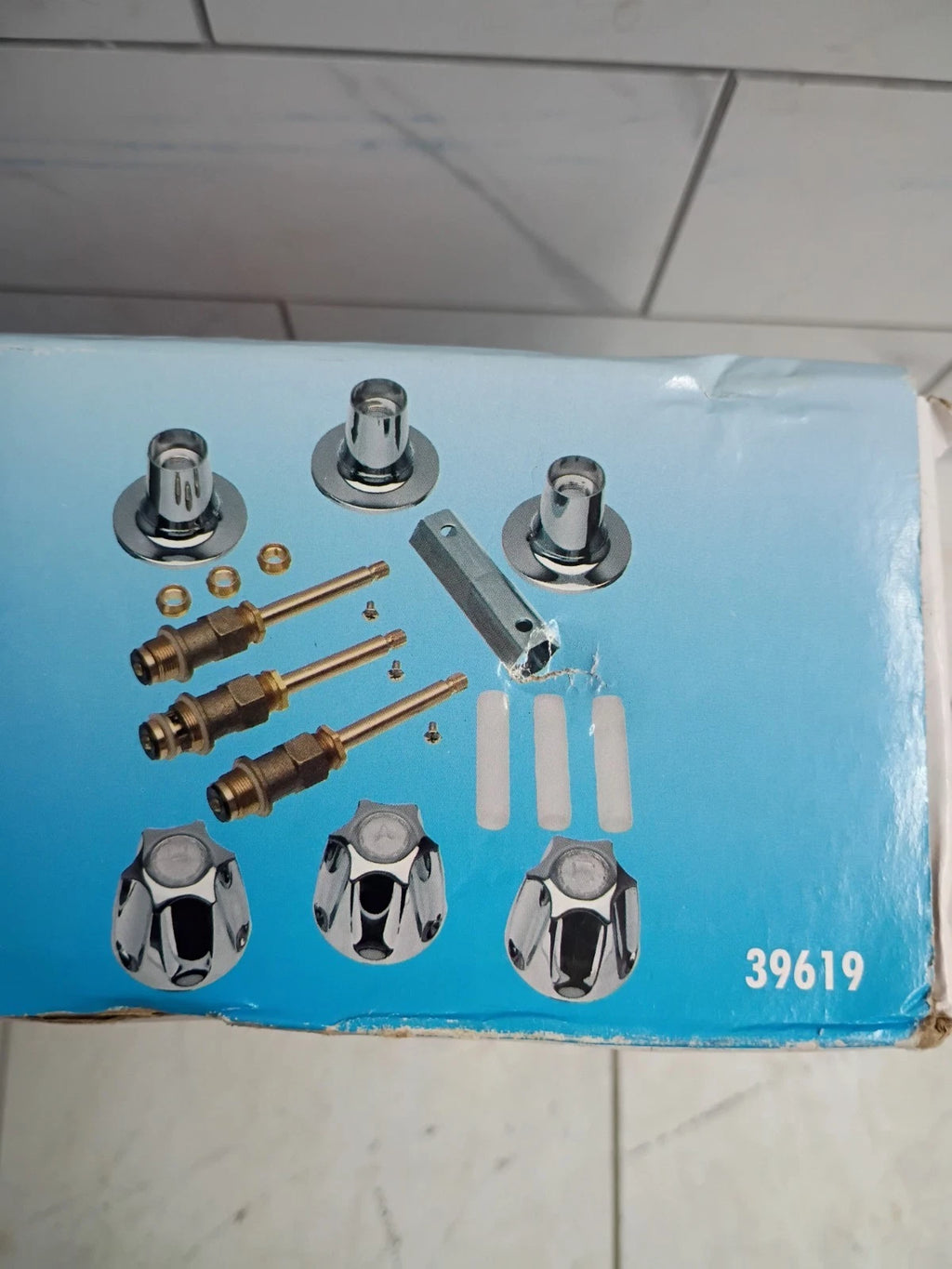 1PK Danco 39619 Tub/Shower Remodeling Kit for Pfister Verve CHROME--Open Box