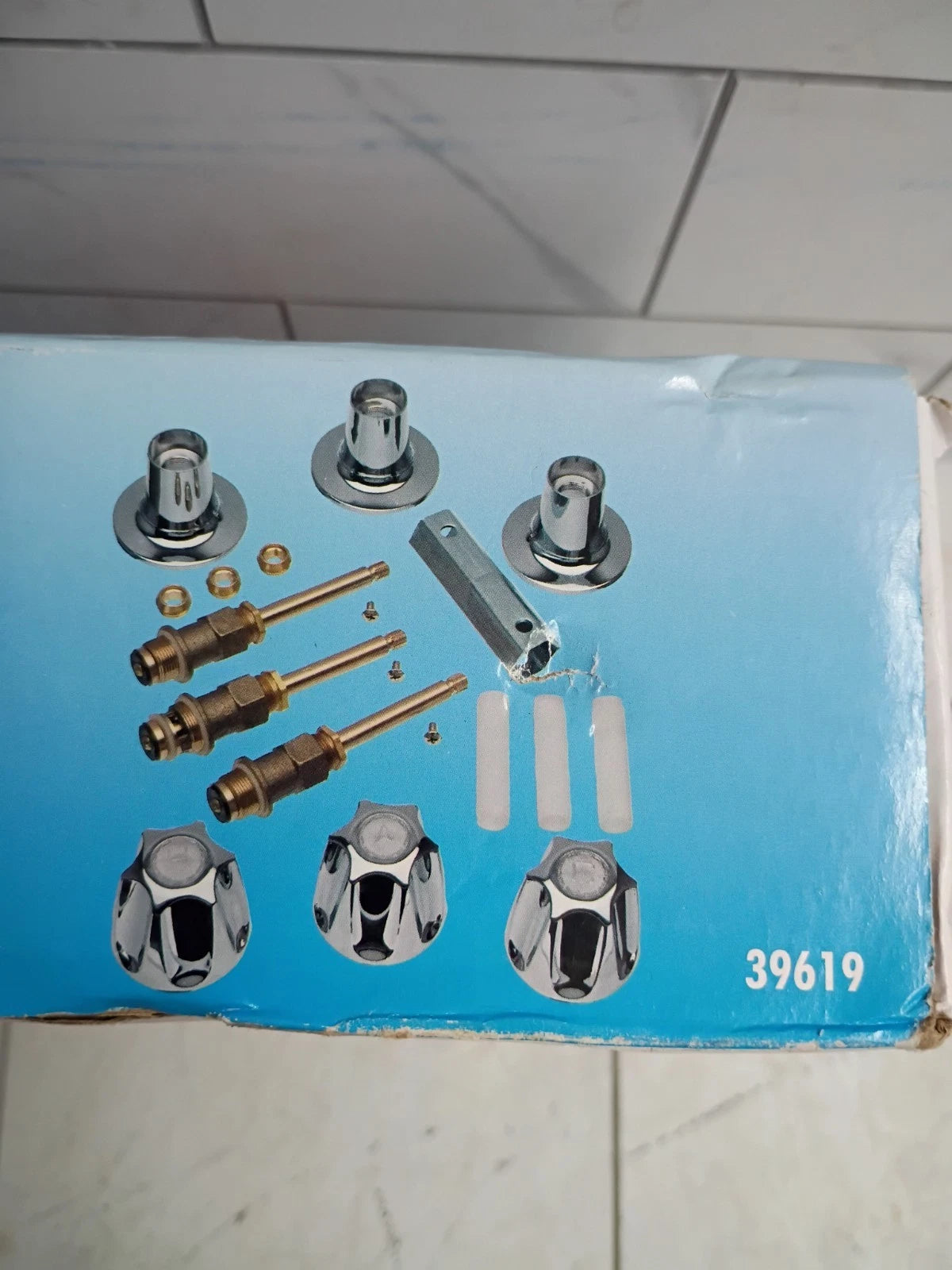 1PK Danco 39619 Tub/Shower Remodeling Kit for Pfister Verve CHROME--Open Box