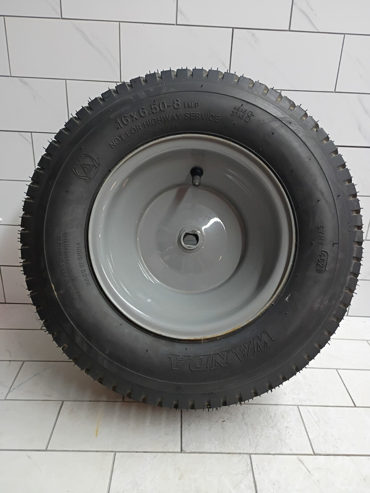 OEM Rear Tire 16x6.50-8 For Craftsman Electric mower CMCRM233301 USED