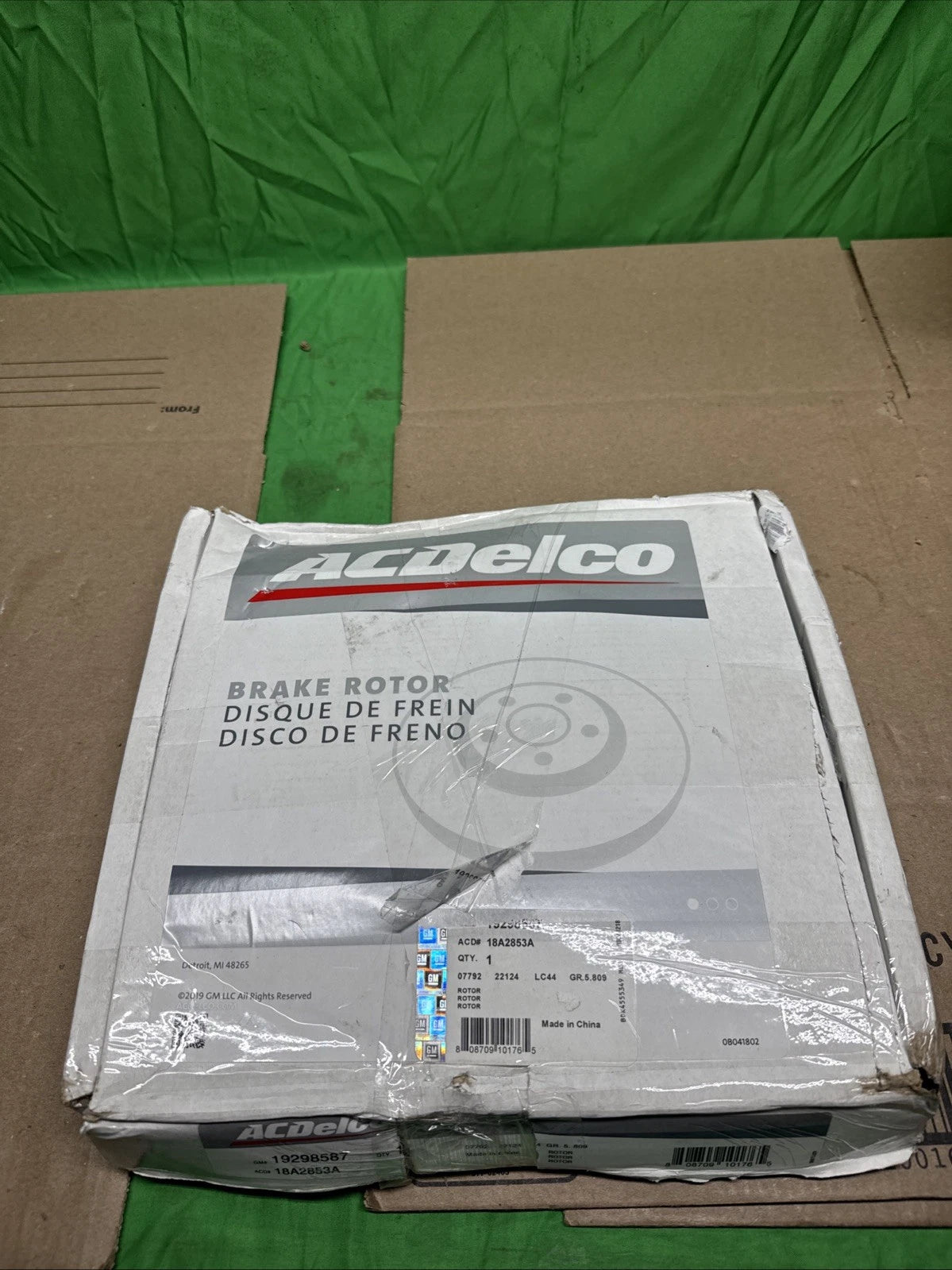 ACDELCO Disc Brake Rotor #18A2853A