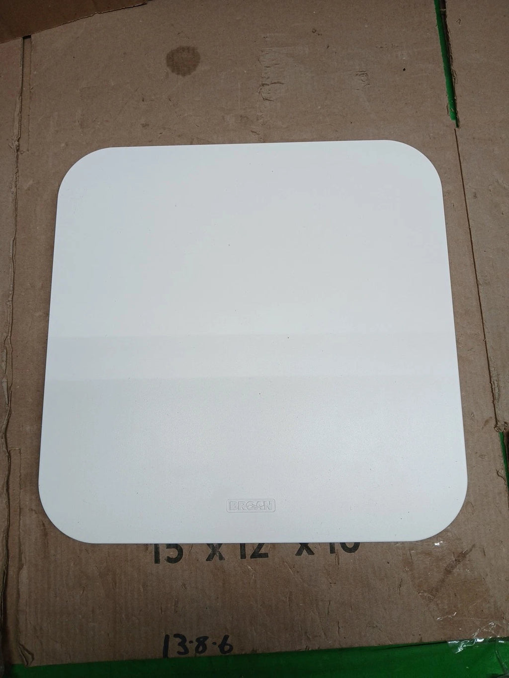 Broan NuTone Flex AE80K CFM Ceiling Bathroom Exhaust Fan CleanCover Grille White