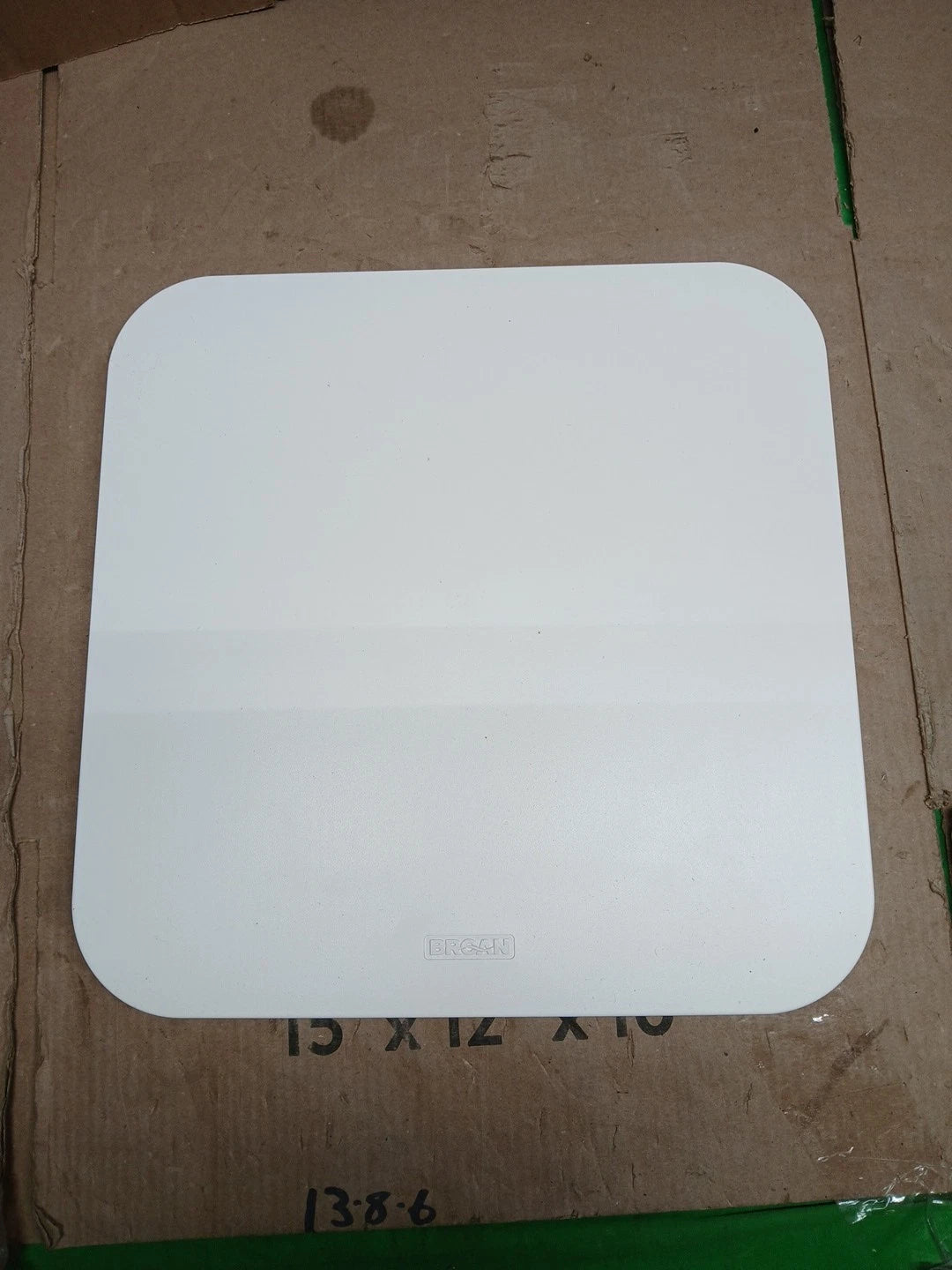 Broan NuTone Flex AE80K CFM Ceiling Bathroom Exhaust Fan CleanCover Grille White