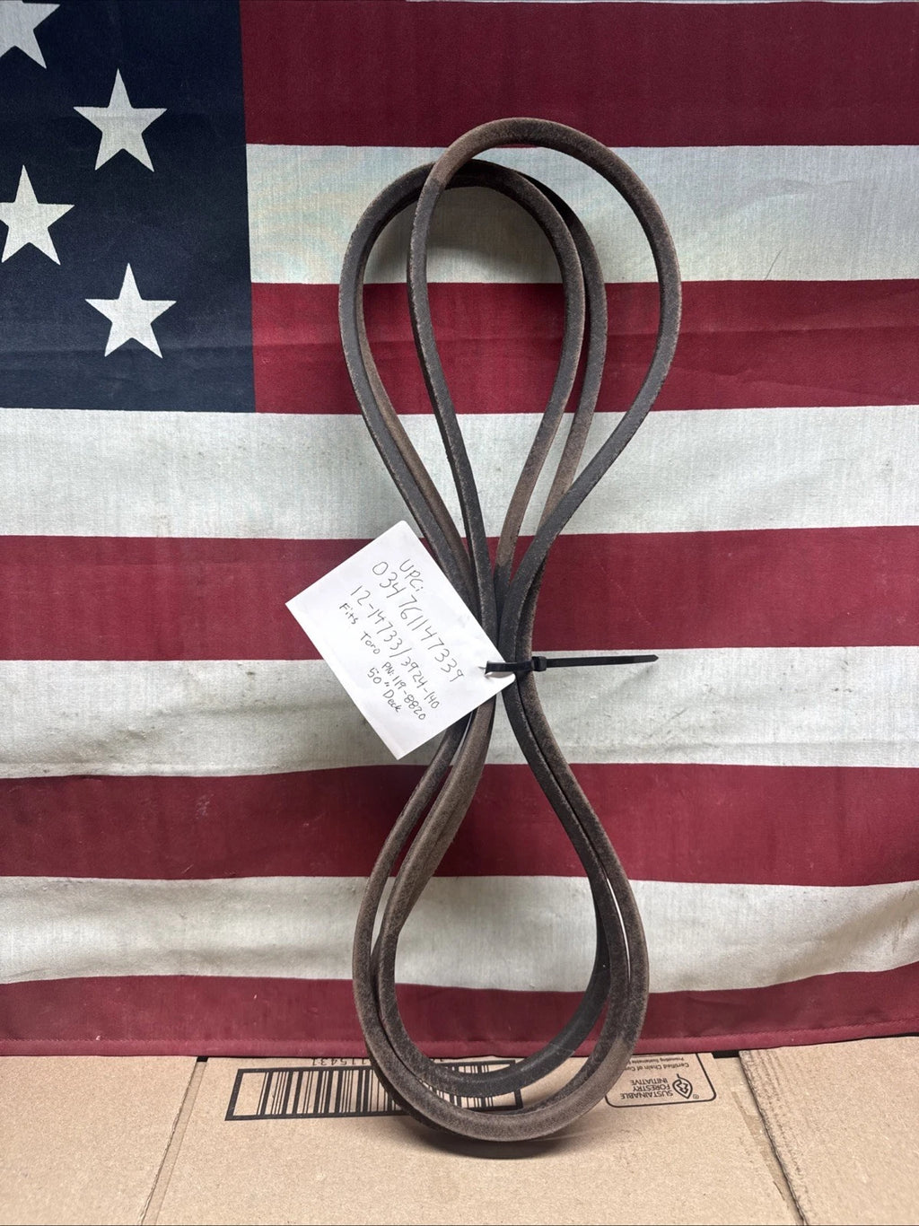 Rotary 12-14733 / 3924-140 Lawn Mower Belt 50” Deck Toro Part Number 119–8820