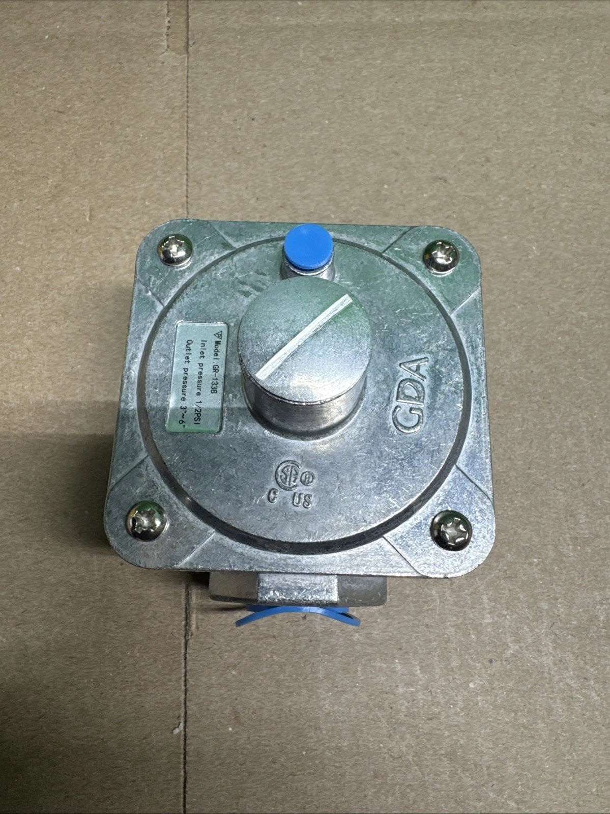 Natural Gas Regulator 1/2psi 4" GR-133B GR-133B