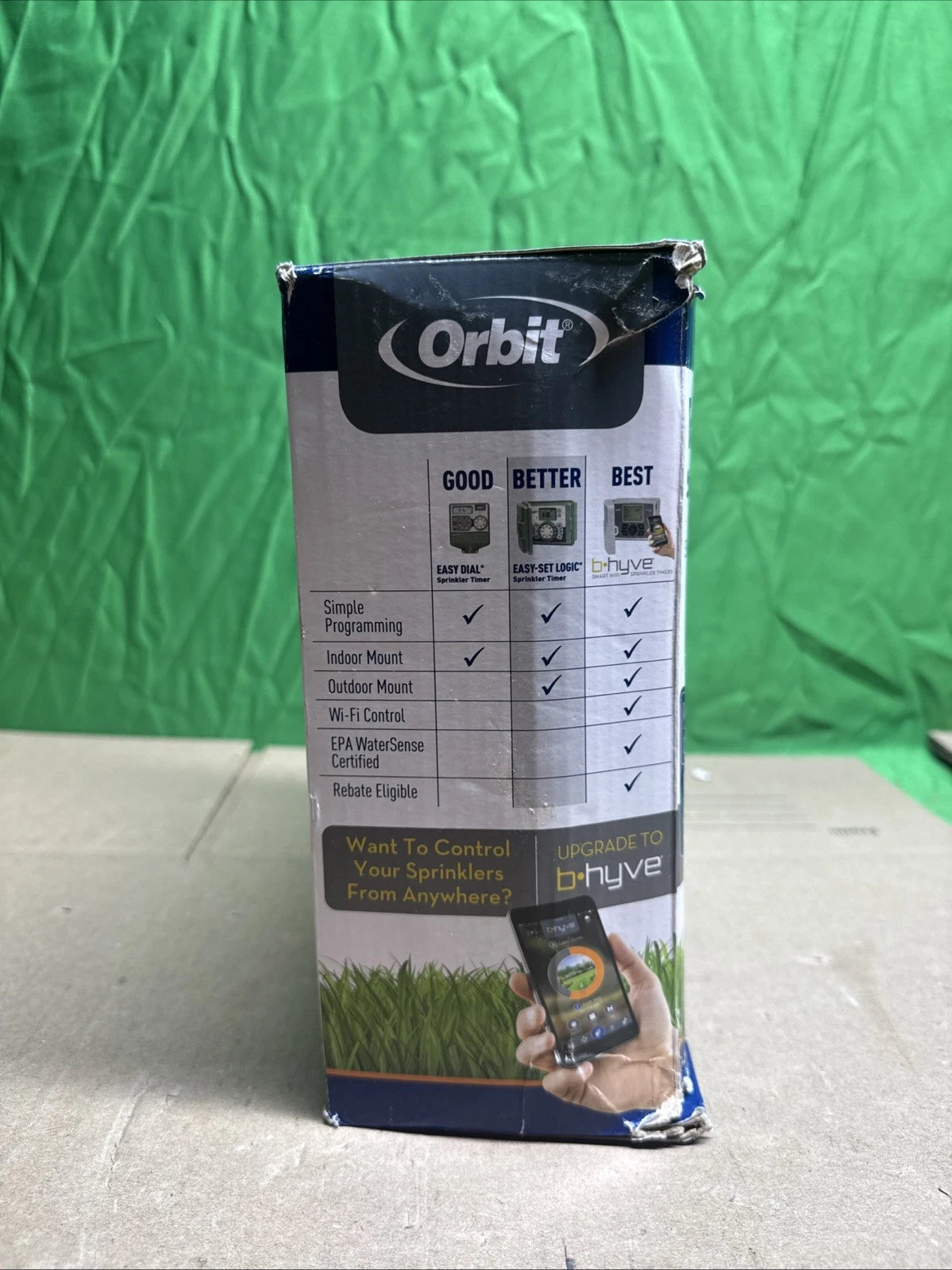 ORBIT 57894 4-STATION EASY-SET LOGIC INDOOR/OUTDOOR IRRIGATION CONTROLLER