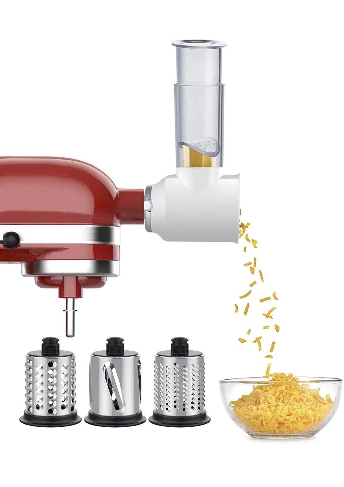 Innomoon Slicer/Shredde Attachment For Kitchenaid Stand Mixers Accessory