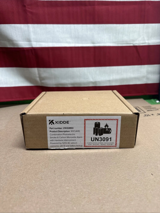 Kidde Combination Photoelectric Smoke & Carbon Monoxide Alarm 30CUA10