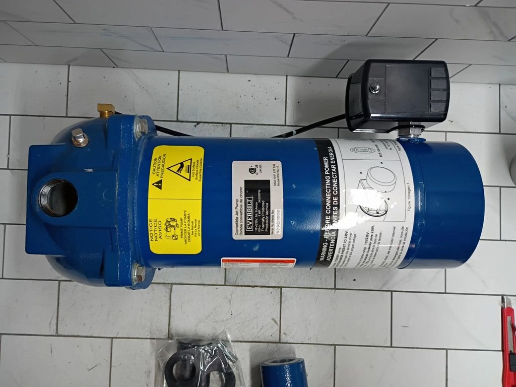 Everbilt HDCWJ10, 1 HP Professional Convertible Jet Pump PARTS ONLY
