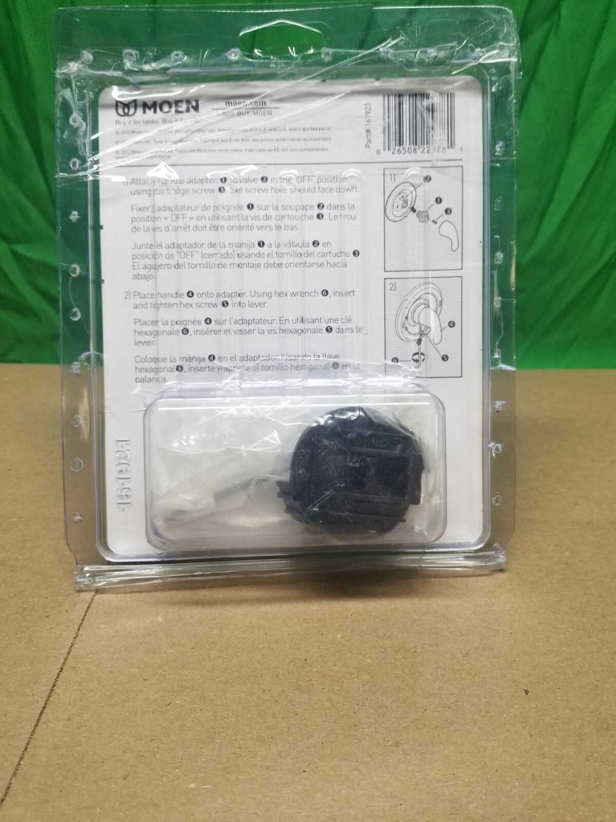 MOEN Posi-Temp Handle Kit 179100 CHROME Open Box