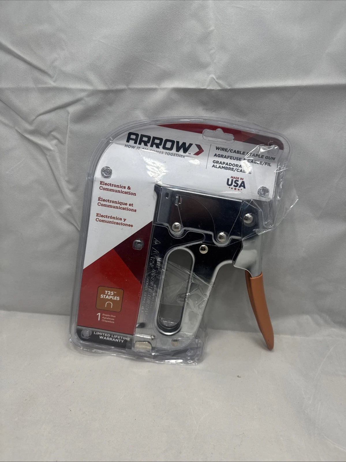 Arrow Fastener T25 Low Voltage Wire Staple Gun