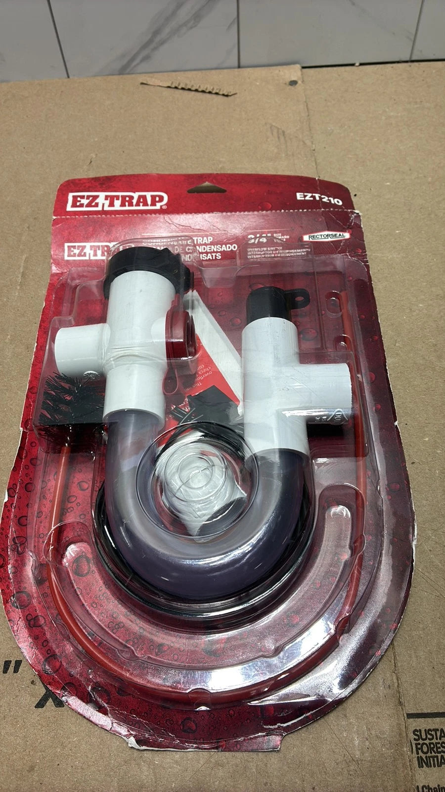 EZ Trap 83211 200 Series Smart Trap Kits 210 3/4" with Switch 1" Deep