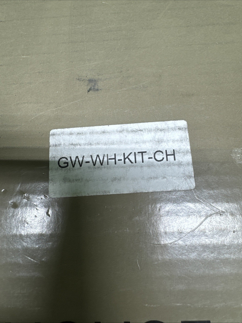 Glass Warehouse  Wall Hinged Hardware Pack in Polish Chrome with Handle.