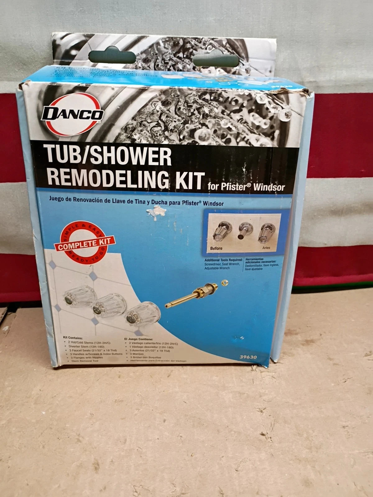 Danco 39630 Tub Shower Remodel Kit For Pfister. NEW - OPEN BOX Complete Set