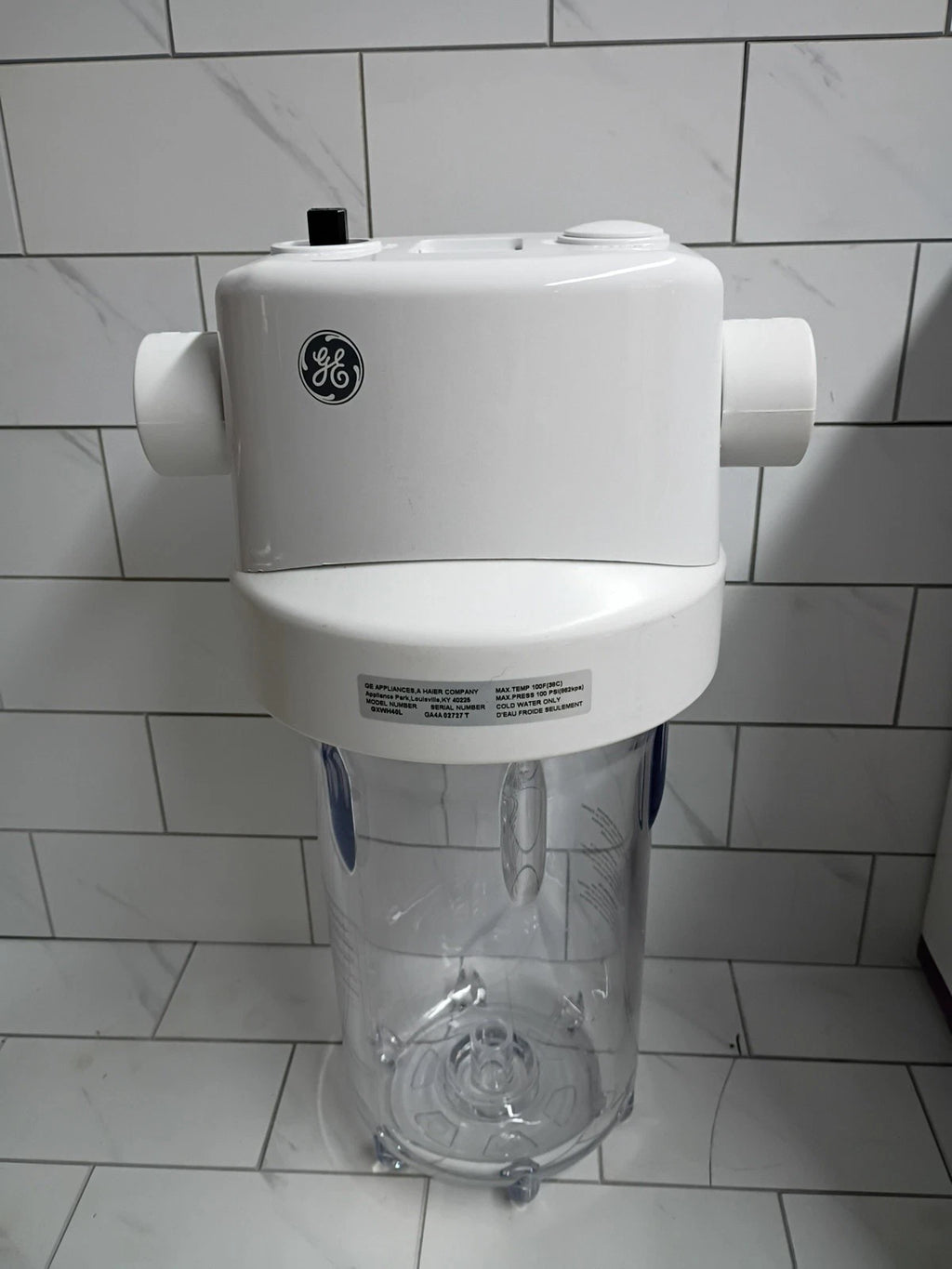 GE Whole House GXWH40L Water Filtration System New Open Box 084691144779