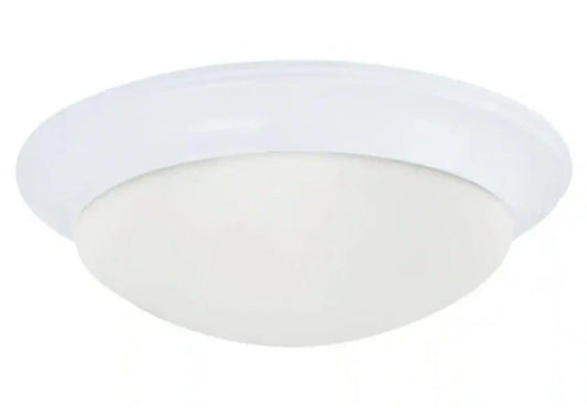 Generation Lighting 75436-15 Nash 3-Light White Flush Mount Open Box