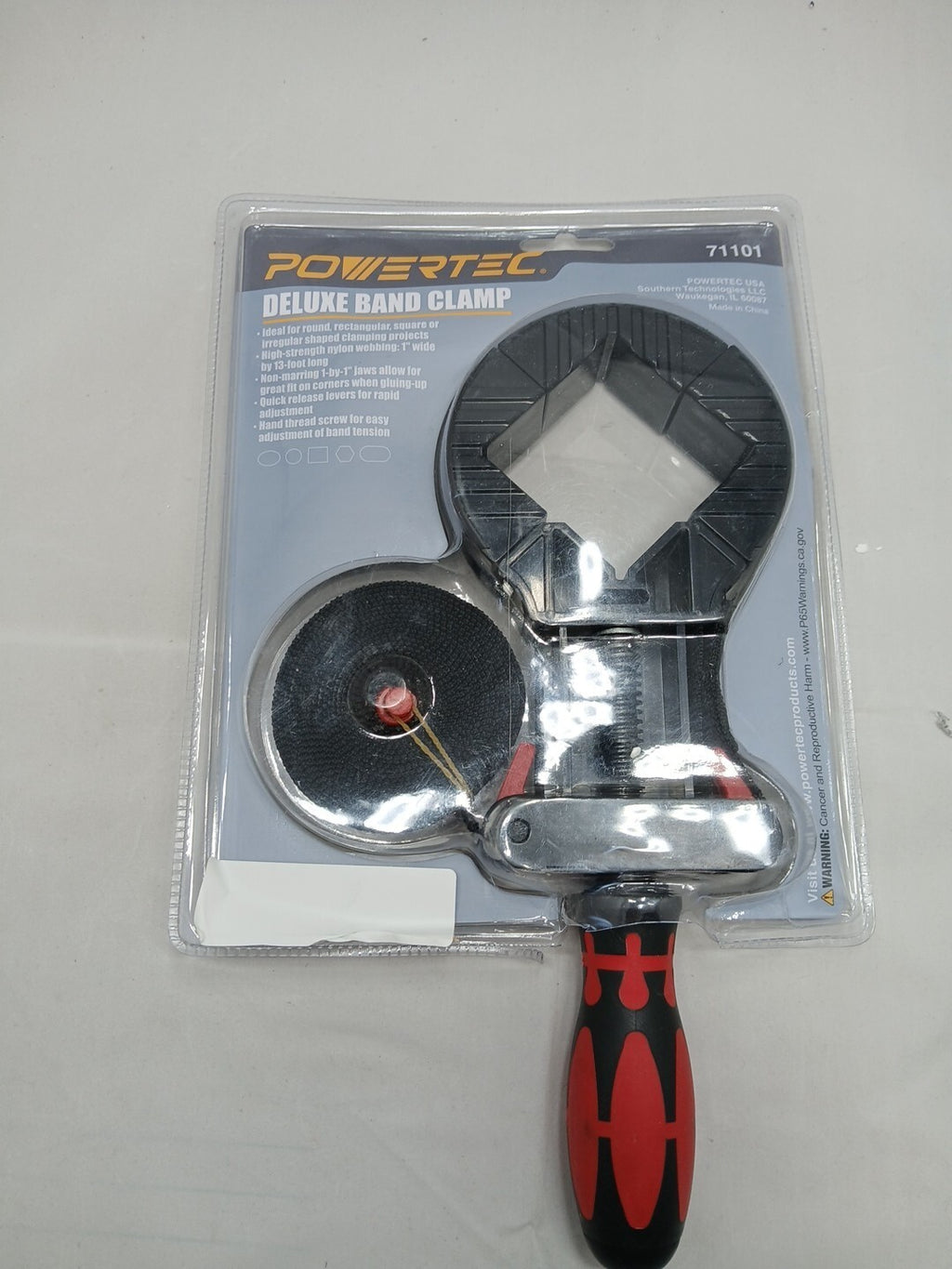 Strap Clamps for Woodworking Quick Release Band Clamps with Ergonomic Handle NEW