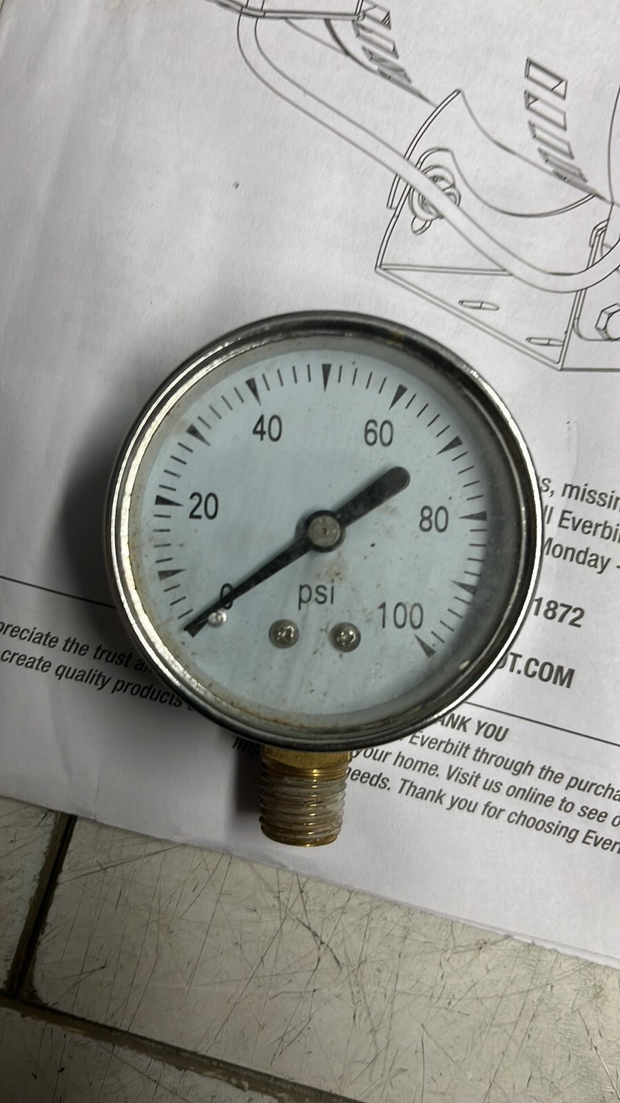 Everbilt HDCWJ10, 1 HP Professional Convertible Jet Pump *PARTS ONLY*